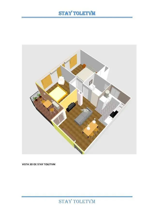 公寓 Stay Toletvm Apartametos Turisticos 托萊多 西班牙